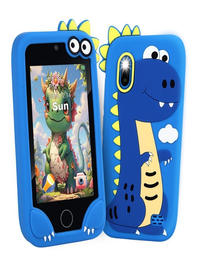 NINE CUBE Kids Cell Phone Toy, Educational Learning Smart Phone for Toddlers Ages 3-10 with 3.97" Touch Screen, Dual Camera, 200+ STEM Games & Music - Best Birthday for Boys & Girls - Image 1